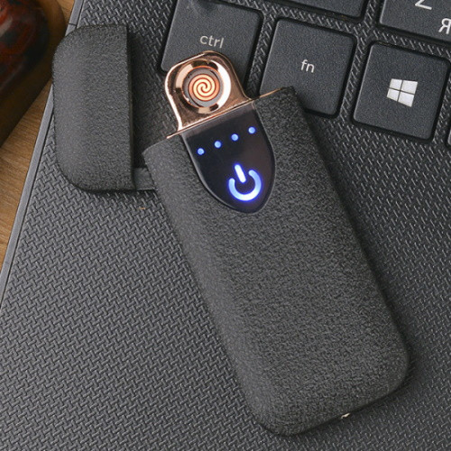 USB Зажигалка Lighter сенсорная ромбовидный экран - фото 3 - id-p169553109