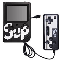 Игровая приставка SUP Game box Plus 400 игр в 1 с джойстиком Черная