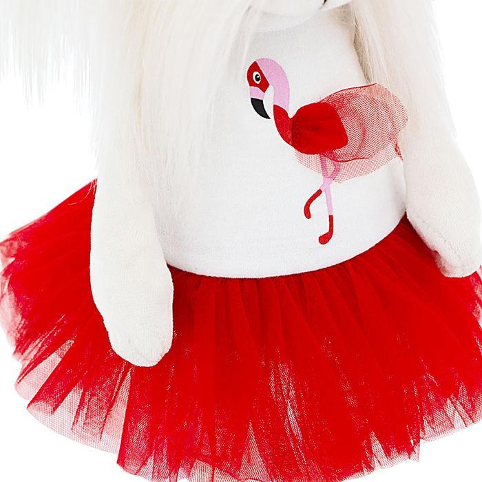 Мягкая игрушка Lucky Mimi Любовь и фламинго с каркасом, 37 см - фото 5 - id-p169554626