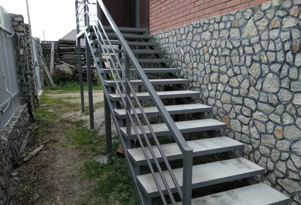 Лестницы под заливку бетоном модель 63