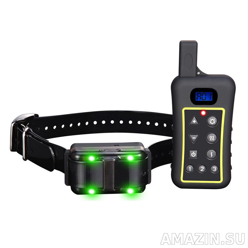 Trainertec PTV1200 Вибрационный ошейник для собак с встроенным антилаем