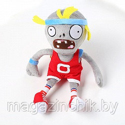 Мягкая игрушка Зомби Спортсмен "Растения против зомби" (Plants vs Zombies), 30 см