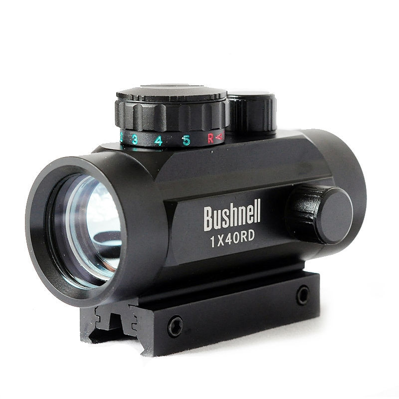 Прицел коллиматорный Bushnell 1х40 RD (точка) на Weaver/Ласту. - фото 2 - id-p169566045