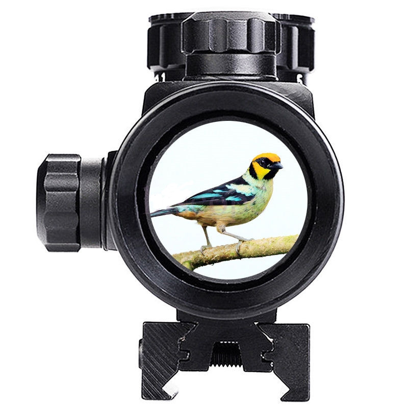 Прицел коллиматорный Bushnell 1х40 RD (точка) на Weaver/Ласту. - фото 8 - id-p169566045