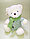 Мягкая игрушка Мишка в кофточке и шарфе, рост 30 см, фото 3