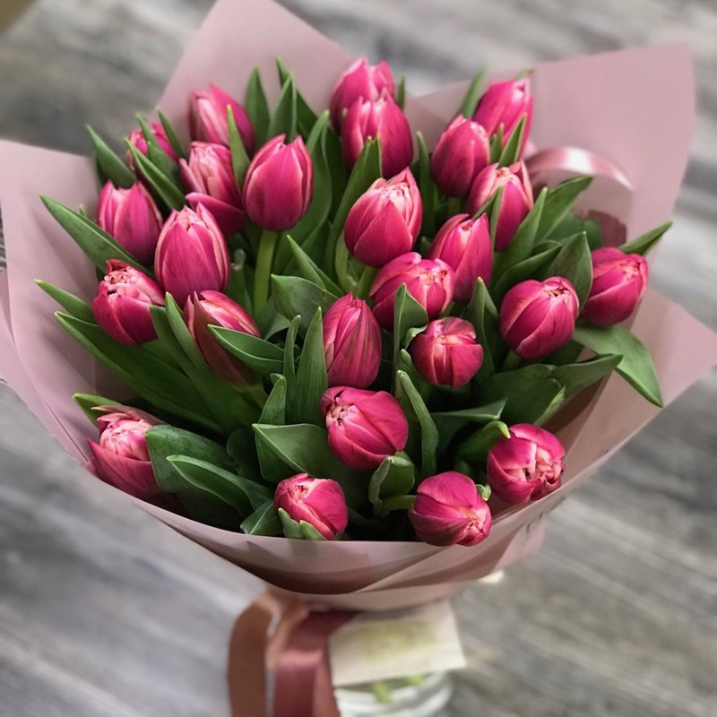 Нежно-розовые тюльпаны - фото 6 - id-p73875873