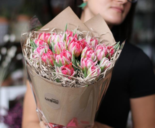 Нежно-розовые тюльпаны - фото 8 - id-p73875873