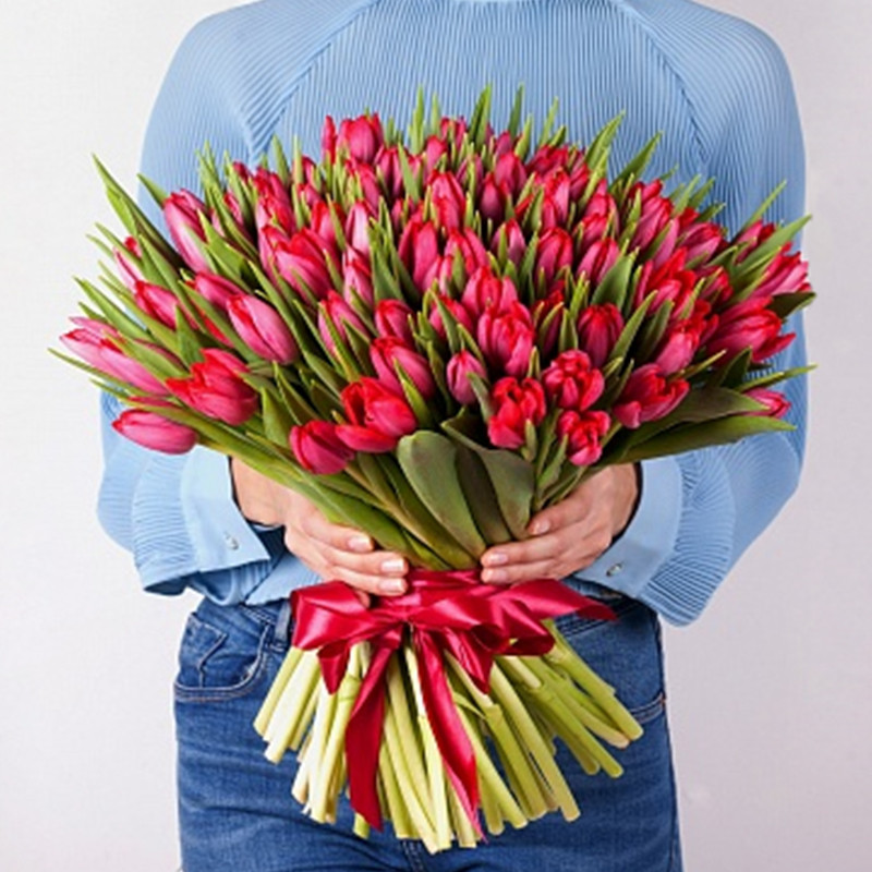 Красные тюльпаны - фото 1 - id-p73875881
