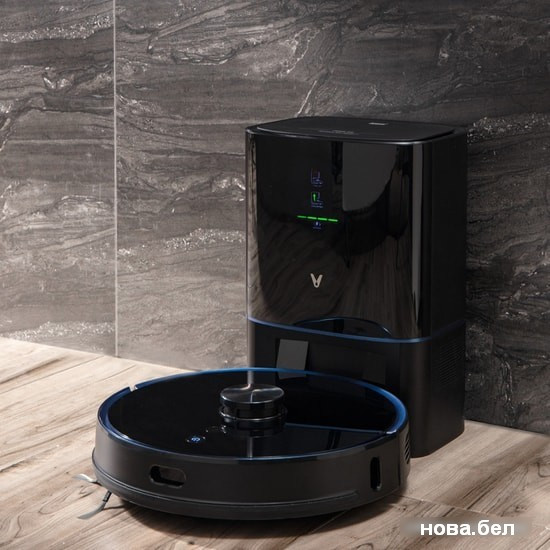 Робот-пылесос Viomi Vacuum Cleaner Alpha S9, черный - фото 4 - id-p169575959