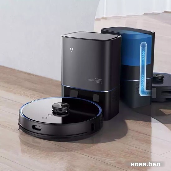 Робот-пылесос Viomi Vacuum Cleaner Alpha S9, черный - фото 5 - id-p169575959