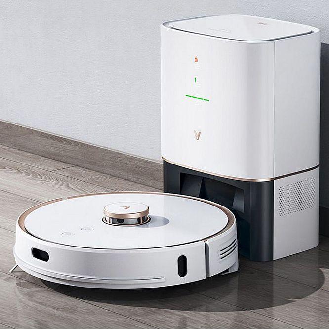 Робот-пылесос Viomi Vacuum Cleaner Alpha S9, белый - фото 6 - id-p169575962