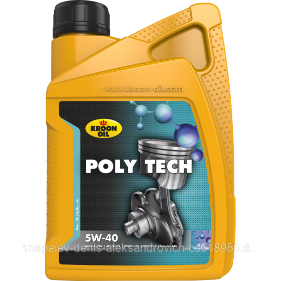 Моторное масло Kroon-Oil Poly Tech 5W40 1L