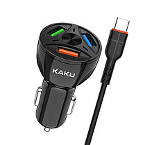 Автомобильное зарядное устройство, зарядка в прикуриватель KAKU Fast charging 20W, фото 3