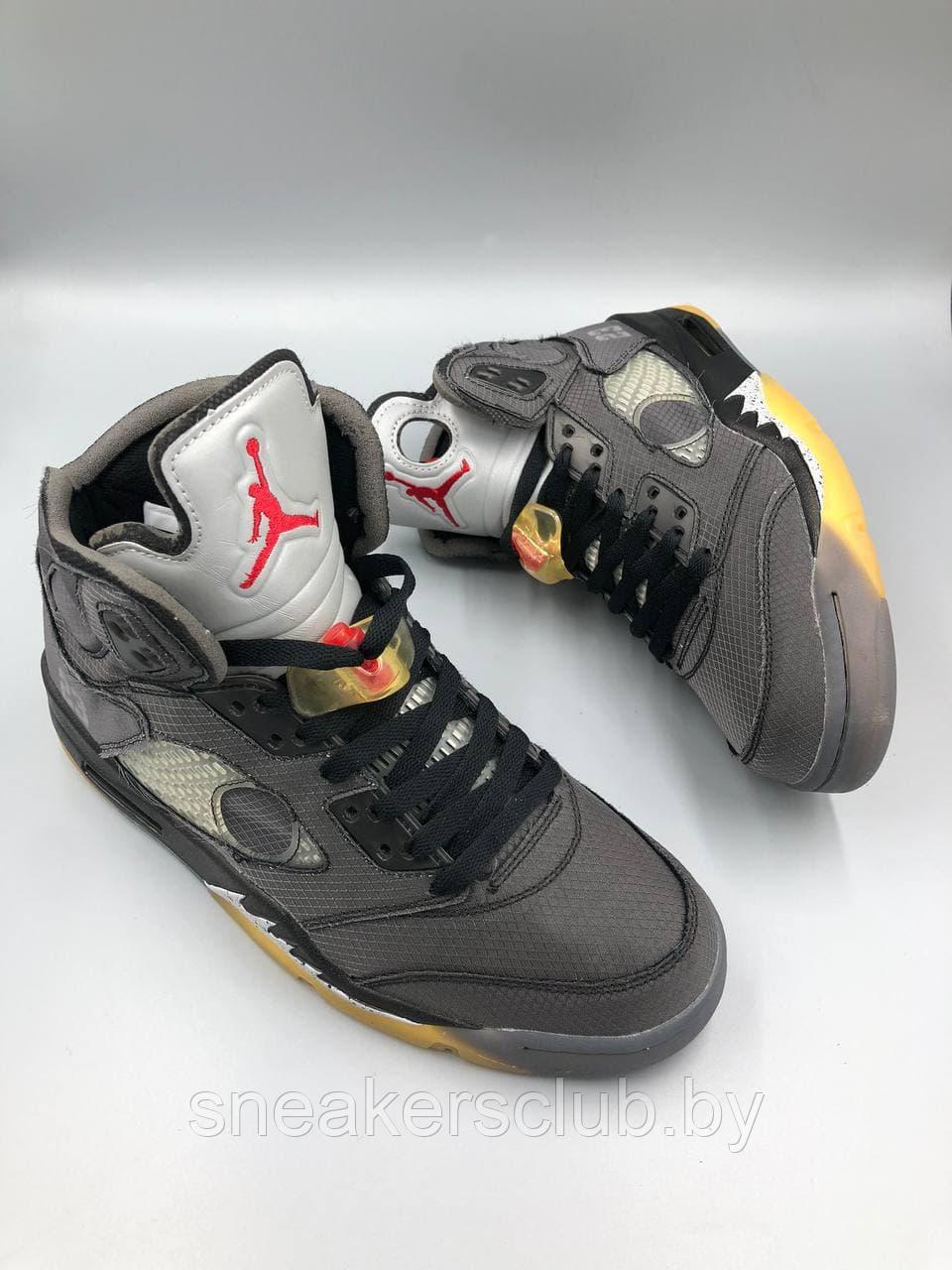 Кроссовки мужские Nike Jordan 5/ демисезонные/ кроссовки джорданы/ подростковые