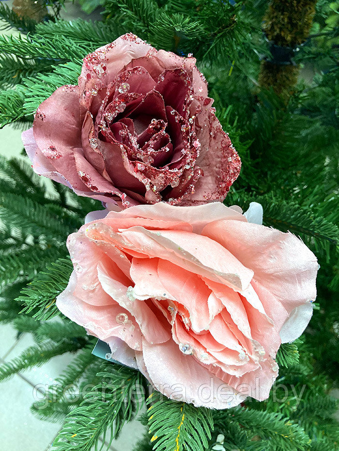 Украшение елочное "Розовая роза" [629204] - фото 3 - id-p164113403