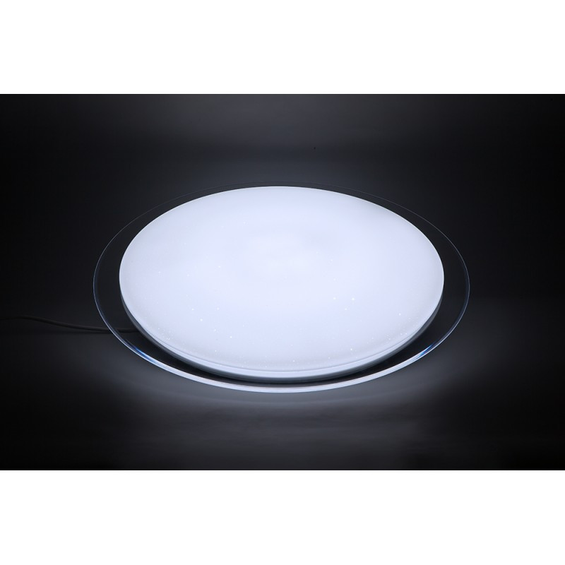 Светодиодный управляемый светильник накладной Feron AL5000 STARLIGHT тарелка 70W 3000К-6500K белый с кантом - фото 2 - id-p169621656