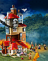 Детский конструктор Гарри поттер Нападение на Нору Lari 11572 аналог лего Lego домик замок хогвартс, фото 4