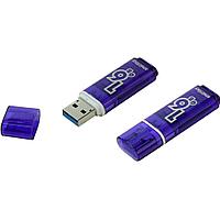 USB-накопитель Smartbuy 16GB Glossy series, цвет синий