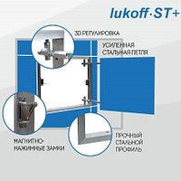 Стальной люк Lukoff ST PLUS 80-90