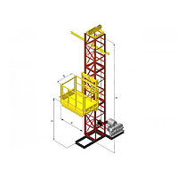 Подъемник одномачтовый секционный ПМГ