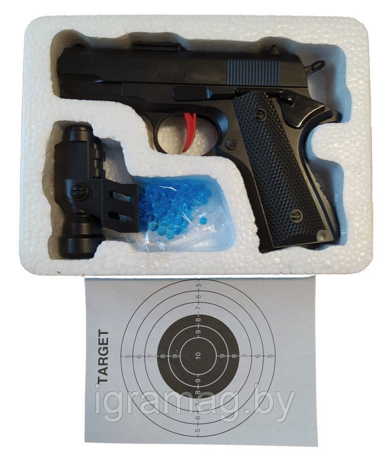 Игрушечный пистолет 2 в 1 с гидрогелиевыми пулями - фото 2 - id-p132013325