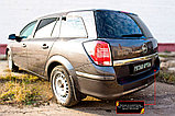 Накладка на задний бампер Opel Astra универсал 2006-2012, фото 5