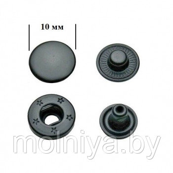Кнопка VT-2 Альфа 9,5 мм (100 шт) Оксид - фото 1 - id-p169632392