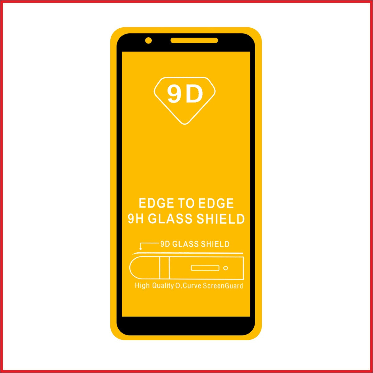 Защитное стекло Full-Screen для Samsung Galaxy A01 Core SM-A013 (5D-9D с полной проклейкой)