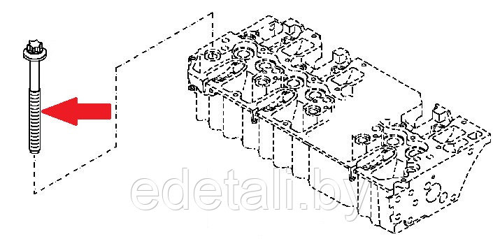 7411700334 Болт головки блока цилиндров - фото 2 - id-p169642802