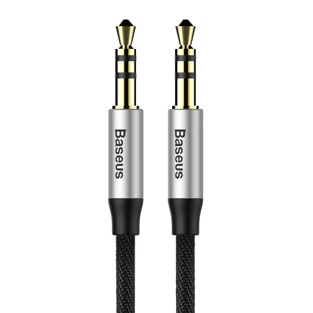 Кабель Baseus (CAM30-BS1) Yiven Audio Cable M30 AUX 3.5mm (M) to AUX 3.5mm (M) 1m - фото 1 - id-p169645495