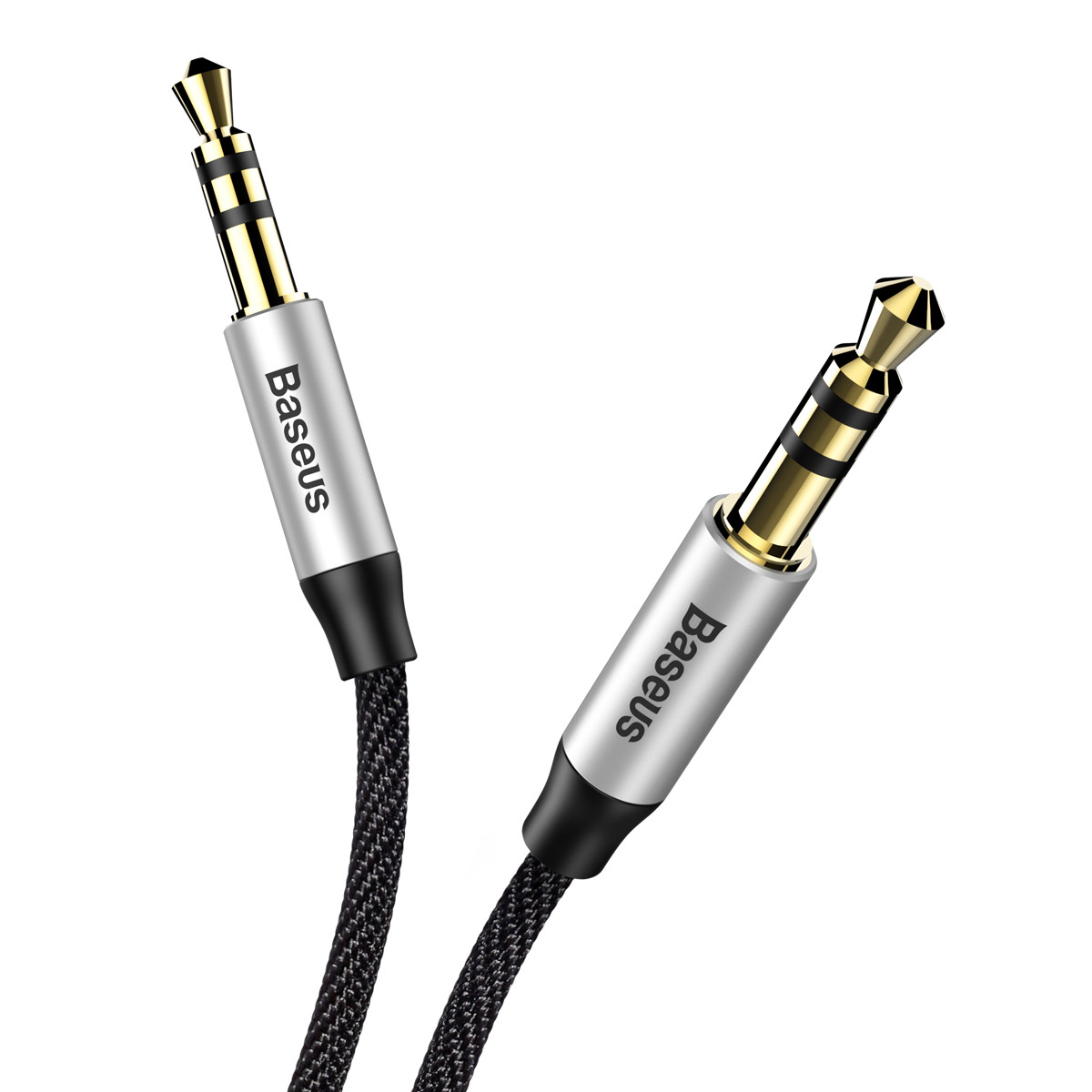 Кабель Baseus (CAM30-BS1) Yiven Audio Cable M30 AUX 3.5mm (M) to AUX 3.5mm (M) 1m - фото 3 - id-p169645495