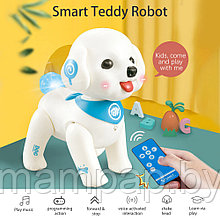 Интерактивная детская игрушка "Робот щенок" с дистанционным управлением ZYA-A2905, с русской озвучкой