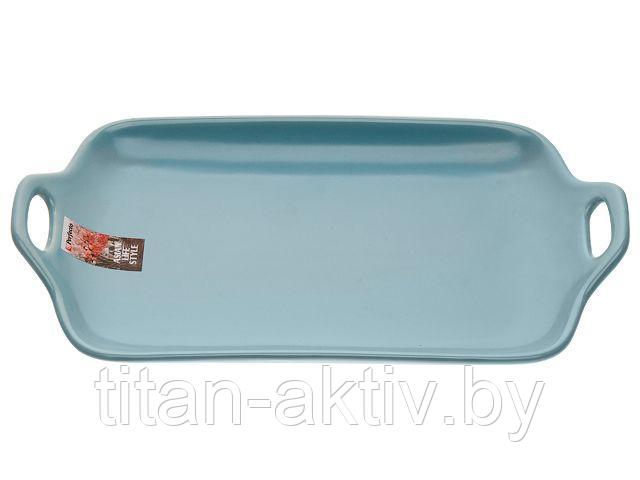 Блюдо керамическое, 29х17х4.5 см, серия ASIAN, голубое, PERFECTO LINEA - фото 1 - id-p169089809