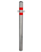 Парковочный столбик металлический для бетонирования с проушинами для ограждения арт. ПБ-015