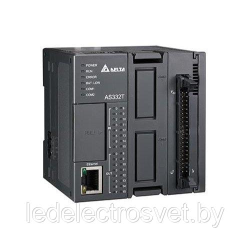 Программируемый логический контроллер AS332T-A, 16DI, 16TO(NPN), 24VDC, 128K шагов, Ethernet, 2xRS485, USB - фото 1 - id-p169477249