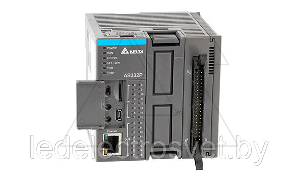 Программируемый логический контроллер AS332P-A, 16DI, 16TO(PNP), 24VDC, 128K шагов, Ethernet, 2xRS485, USB - фото 1 - id-p169477250