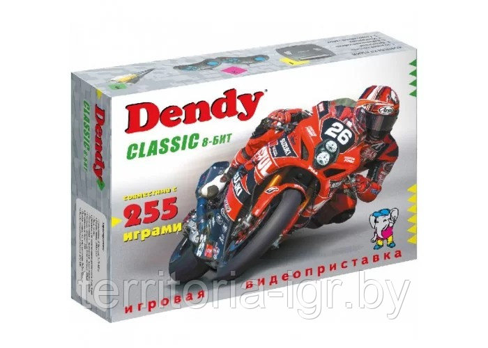 Игровая приставка Dendy Classic 255 игр