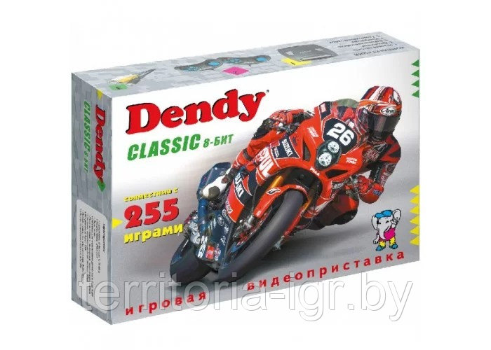 Игровая приставка Dendy Classic 255 игр - фото 1 - id-p169680356