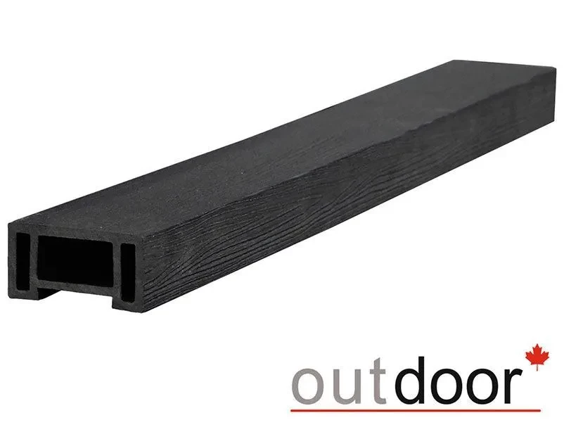 Перила из ДПК Outdoor  3D STORM BLACK  90*45*3000 мм