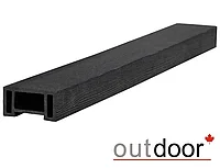 Перила из ДПК Outdoor 3D STORM BLACK 90*45*3000 мм