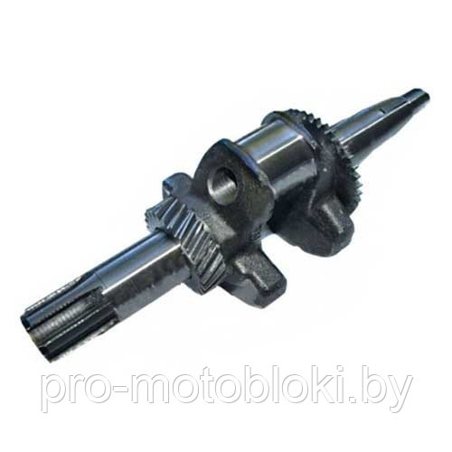 Коленвал 168F(GX200) (шлицевой 20мм)