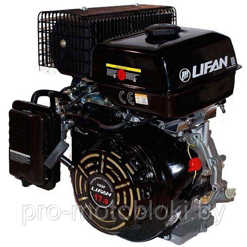 Двигатель Lifan 192F-R (сцепление и редуктор 2:1) 17лс - фото 2 - id-p169699161