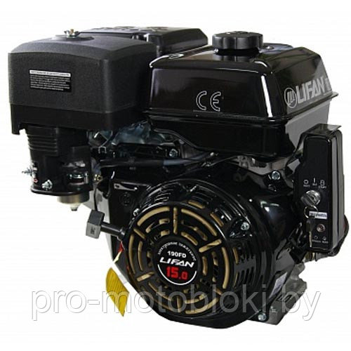 Двигатель Lifan 190FD-V (конус 106мм, для генератора) 15лс - фото 1 - id-p169701077