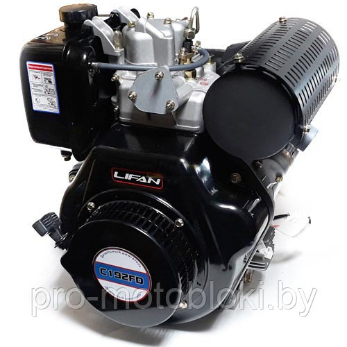Двигатель дизельный Lifan C192F-D(вал 25мм) 15лс 6А - фото 1 - id-p169701111