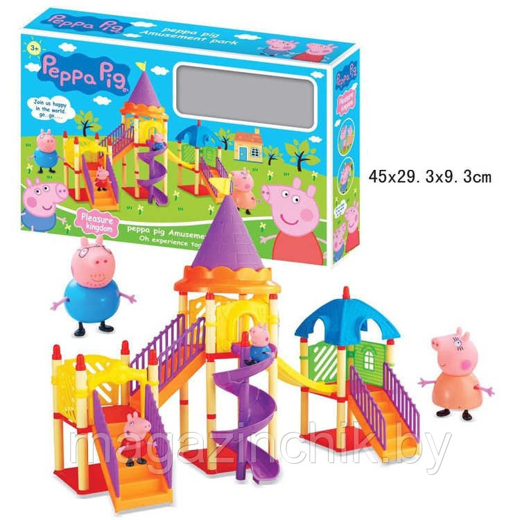 Игровая площадка Свинки Пеппы Peppa Pig, 4 фигурки, 8356