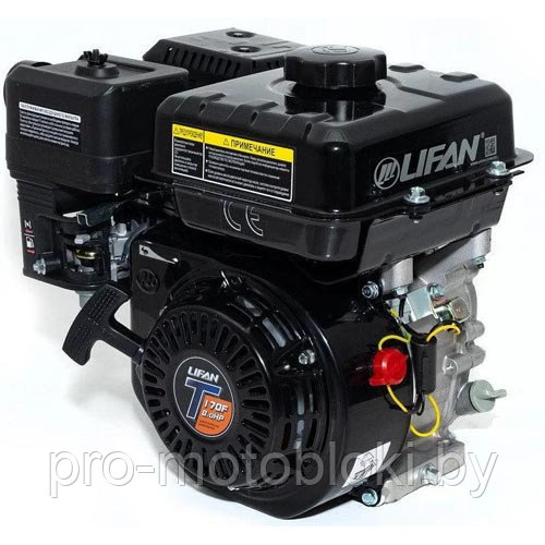Двигатель Lifan 170F-T (вал 19мм) 8лс - фото 1 - id-p169701638