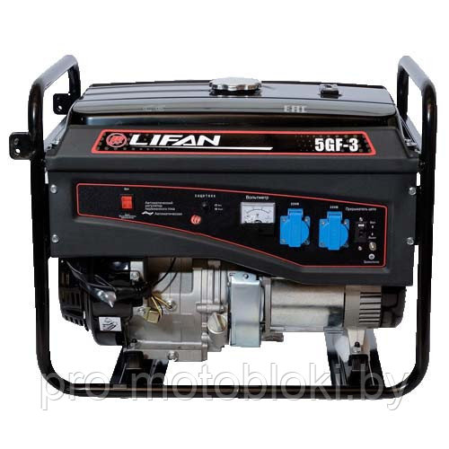 Генератор бензиновый Lifan 6500 (5GF-3) - фото 1 - id-p169701682