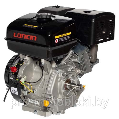 Двигатель Loncin G420F (А type) 15 л.с. D25 (вал шпонка 25мм) - фото 2 - id-p169702186