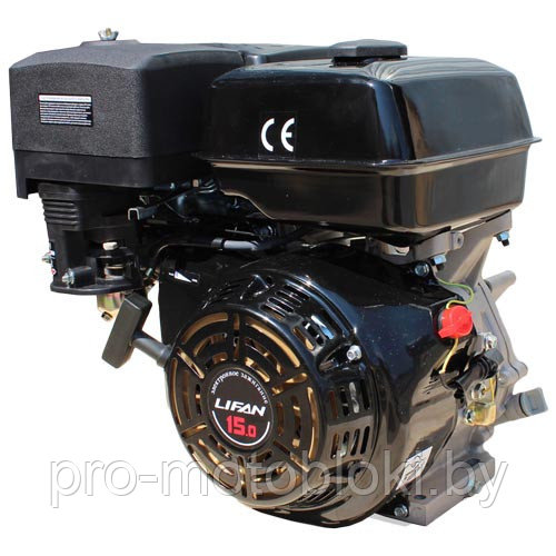 Двигатель Lifan 190F (вал 25.4мм под шпонку) 15лс - фото 1 - id-p169699734