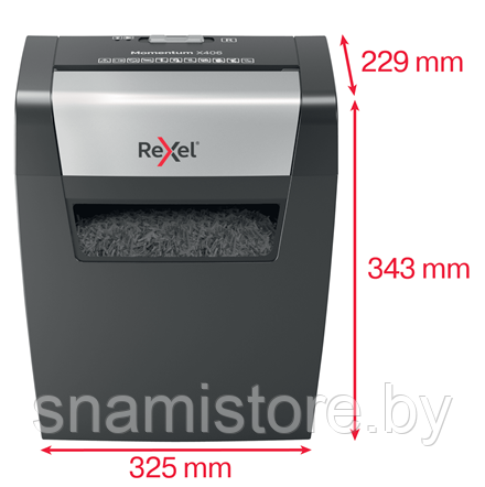 Шредер Rexel Momentum X406 - фото 8 - id-p169712310